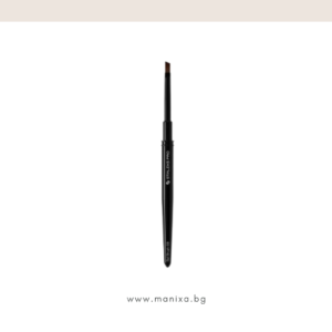 Професионална скосена четка за гел Staleks Pro Expert NBE-09 (ширина 6 мм / дължина 9 мм)