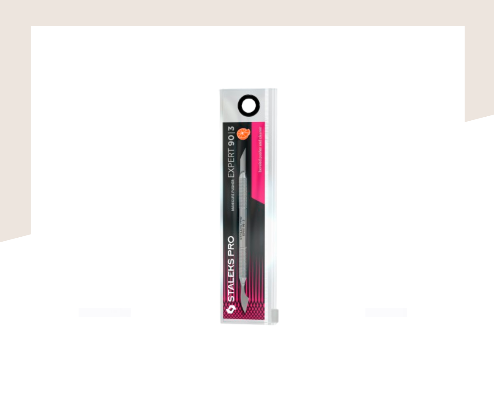 Избутвач с накрайник за почистване Staleks Pro Expert PE-90/3 - Image 2
