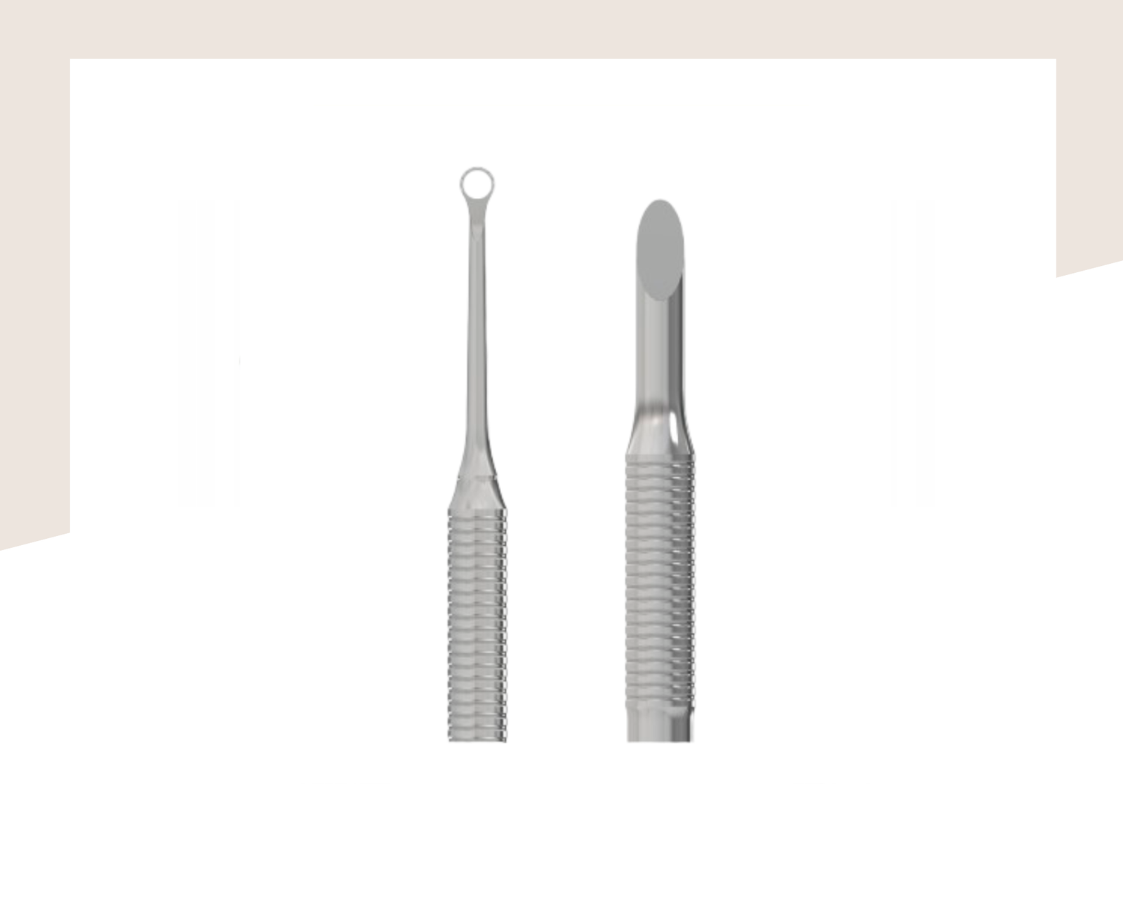 Избутвач Staleks Pro Expert PE-51/2 (скосен избутвач и примка) - Image 3