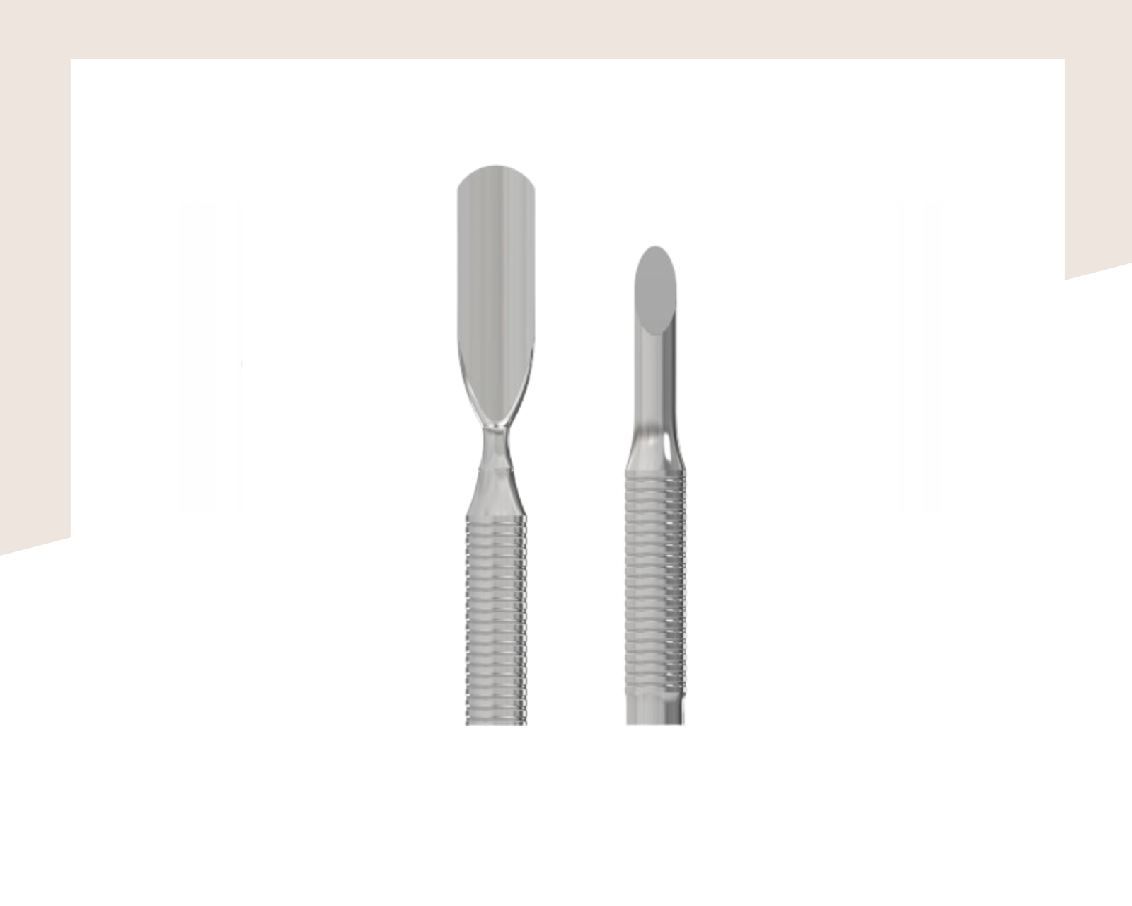 Избутвач Staleks Pro Expert PE-90/2 (скосен избутвач и заоблен широк избутвач) - Image 3