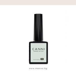 Професионален хипоалергенен диамантен топ лак CANNI - 9 мл.