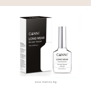 Професионален дълготраен топ лак CANNI - 18 мл.
