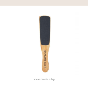 Извита дървена пила за педикюр 100/180 грид Staleks Beauty & Care ABC 10/2