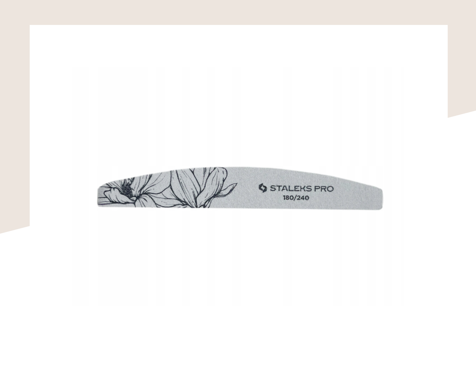 Пила за нокти 180/240 грид Staleks NFE-40-180/240 - 25 броя - Image 2