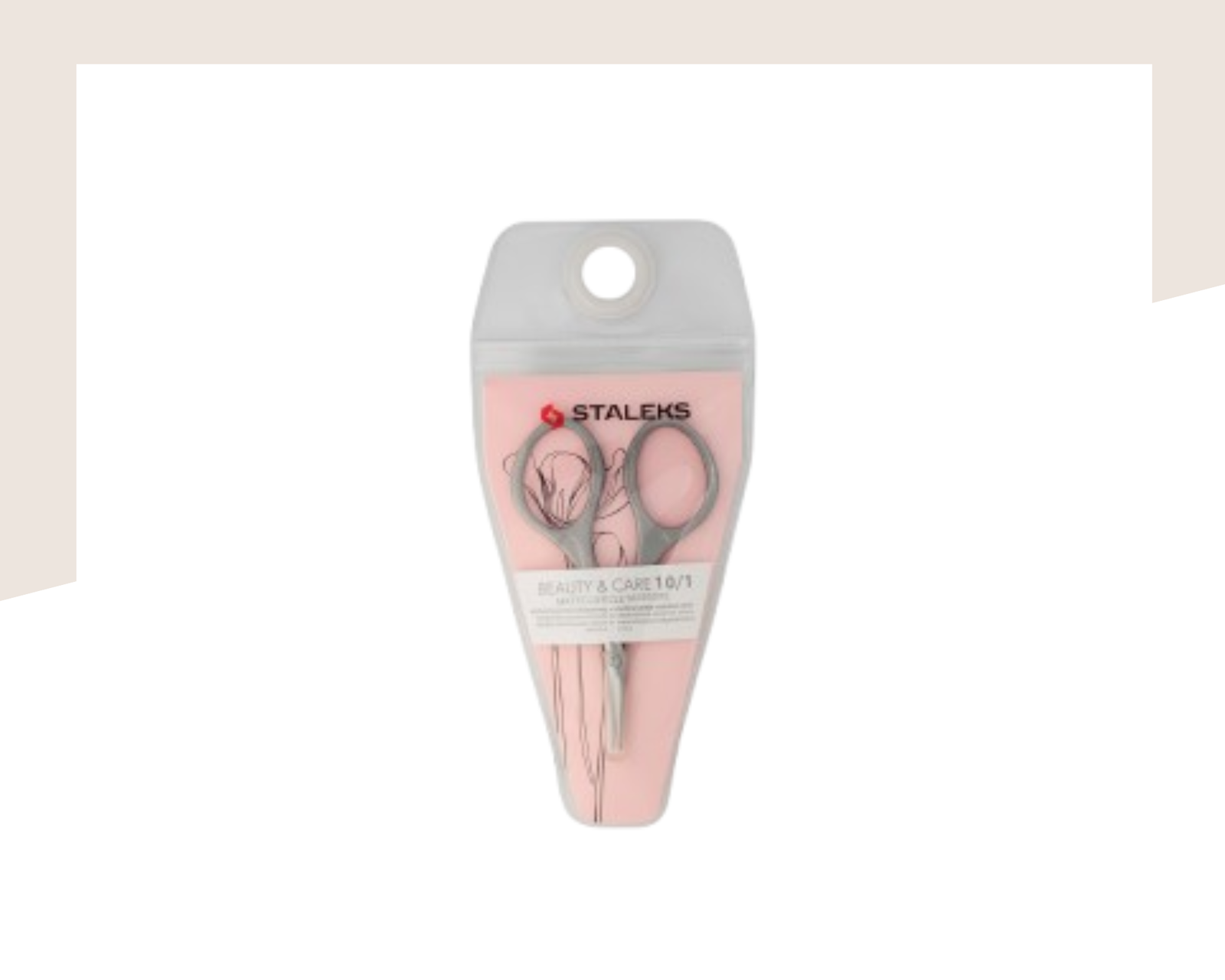 Професионална матова ножичка за кожички Staleks Beauty & Care SBC-10/1 - Image 2