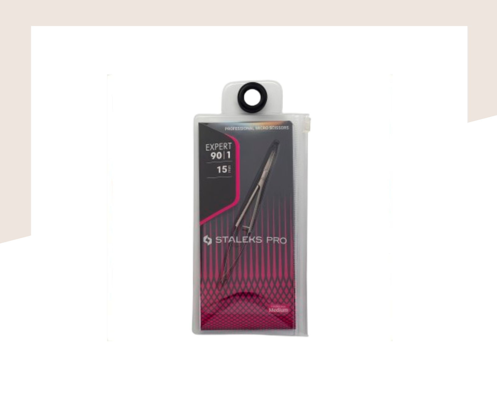 Професионална микроножичка за кожички Staleks Pro Expert SE-90/1 - Image 2