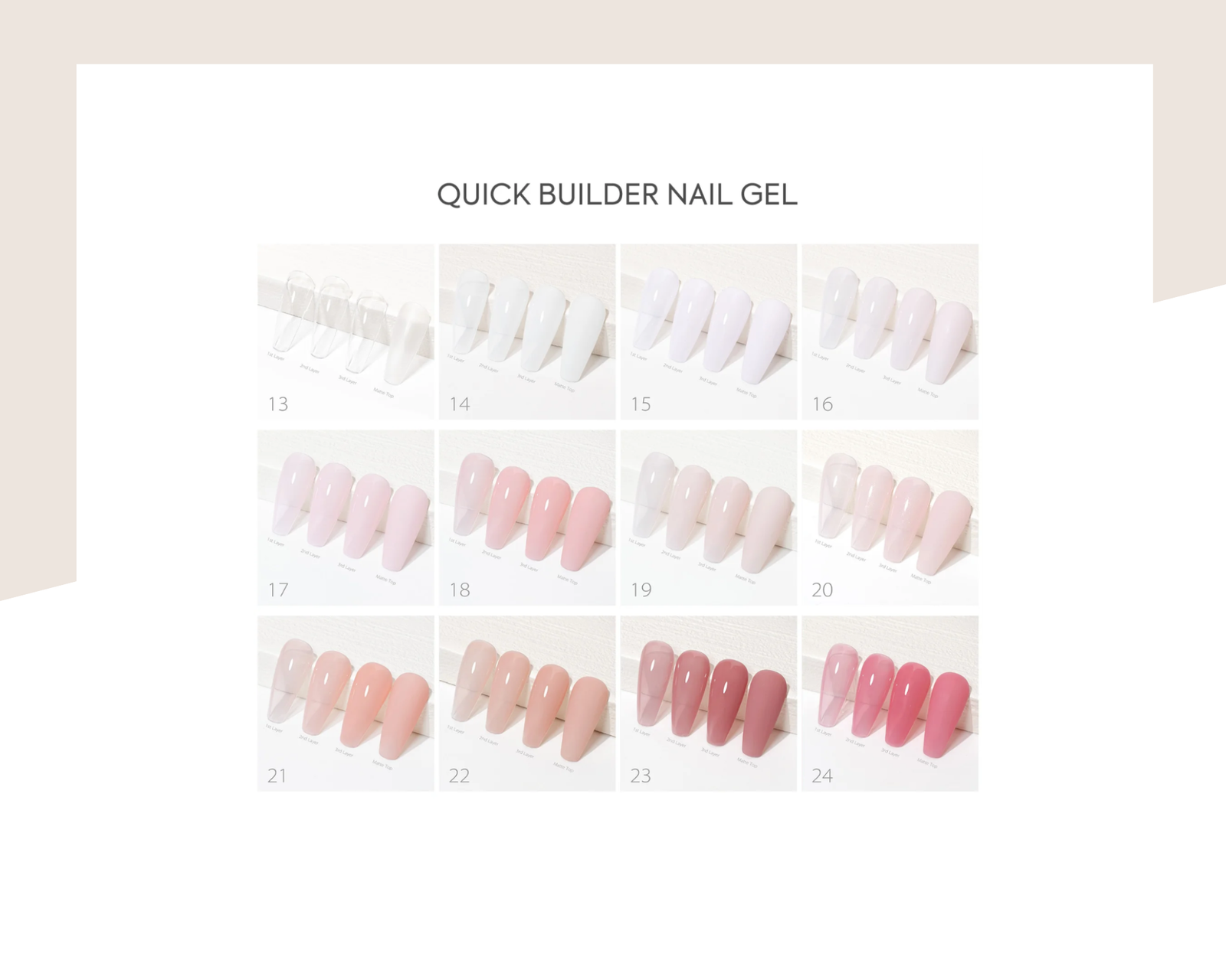 Професионален хипоалергенен гел за изграждане Quick Builder Gel CANNI - 9 мл. - Image 2
