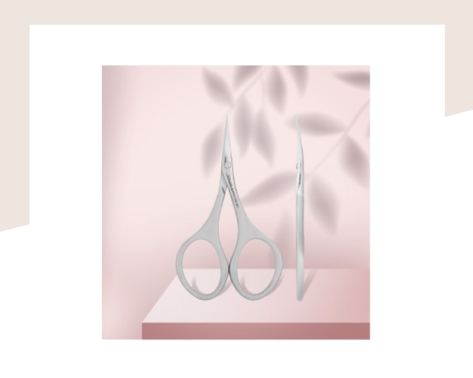 Професионална матова ножичка за кожички Staleks Beauty & Care SBC-10/1 - Image 3