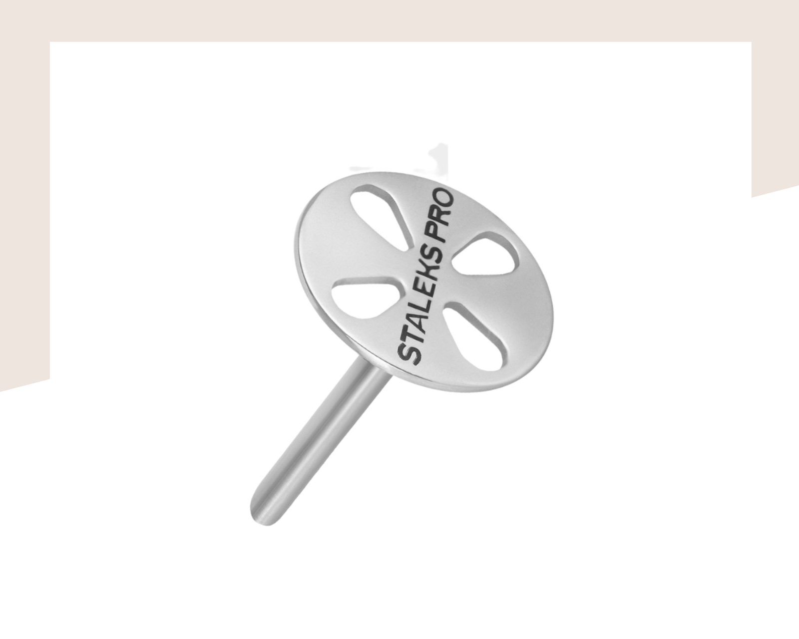 Комплект метален диск за педикюр и абразиви грит 180 Staleks Pro PDLSET-20 - Image 3