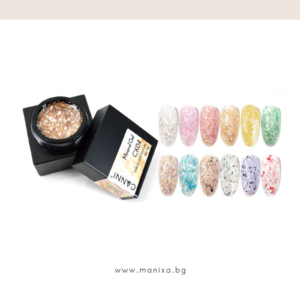 Професионална гел боя Mineral Gel CANNI, мраморен ефект