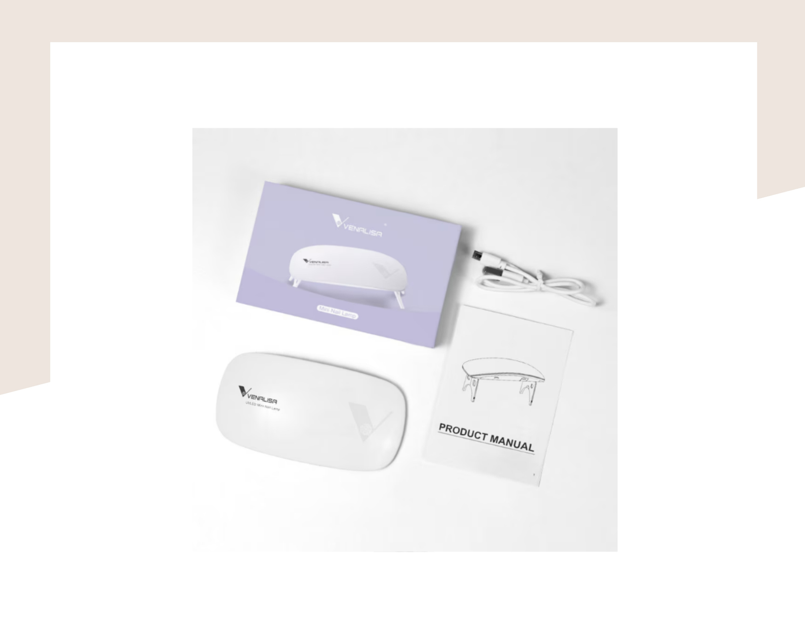 Сгъваема UV/LED лампа VENALISA - 6W - Image 3